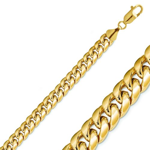 Women Solid Cuban Bracelet