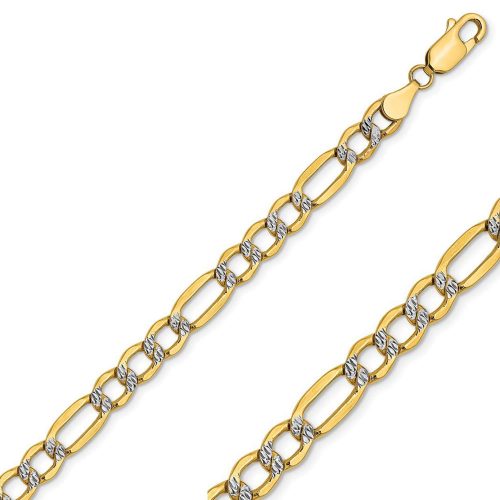 Women Solid Pave Figaro  Bracelet