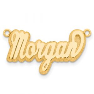 Polished 3D Name Plate