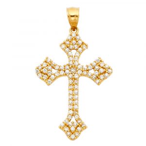 CZ Cross Pendants - PT1050