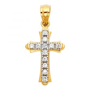CZ Cross Pendants - PT1062