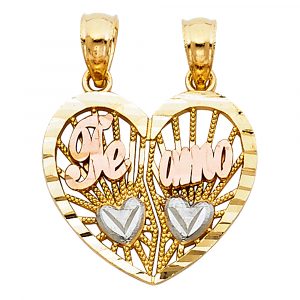 Assorted Heart Pendants - PT1805