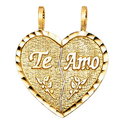 Assorted Heart Pendants - PT1809