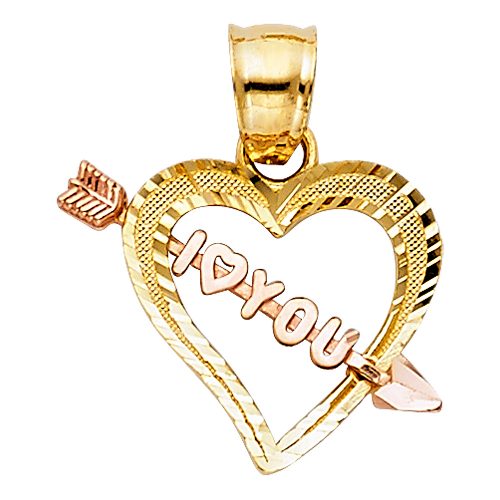 Assorted Heart Pendants - PT438