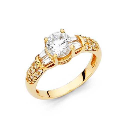 CZ Engagement Rings - RG25