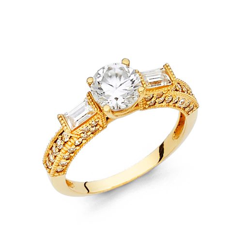 CZ Engagement Rings - RG26
