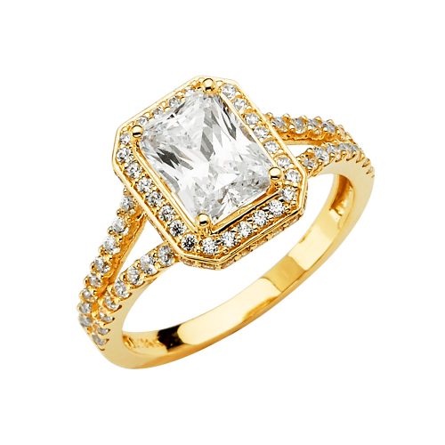 CZ Engagement Rings - RG2845