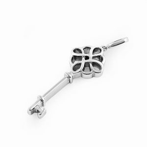 Sterling Silver Key Pendant