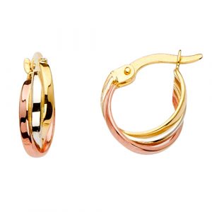 Fancy Hoop Earrings  - ER1538